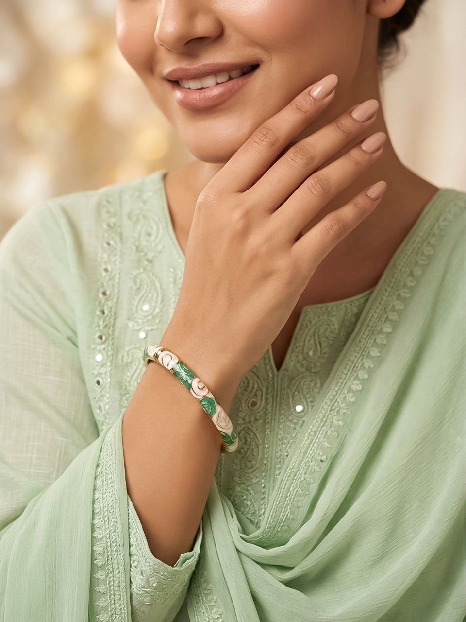 Emerald Bangle