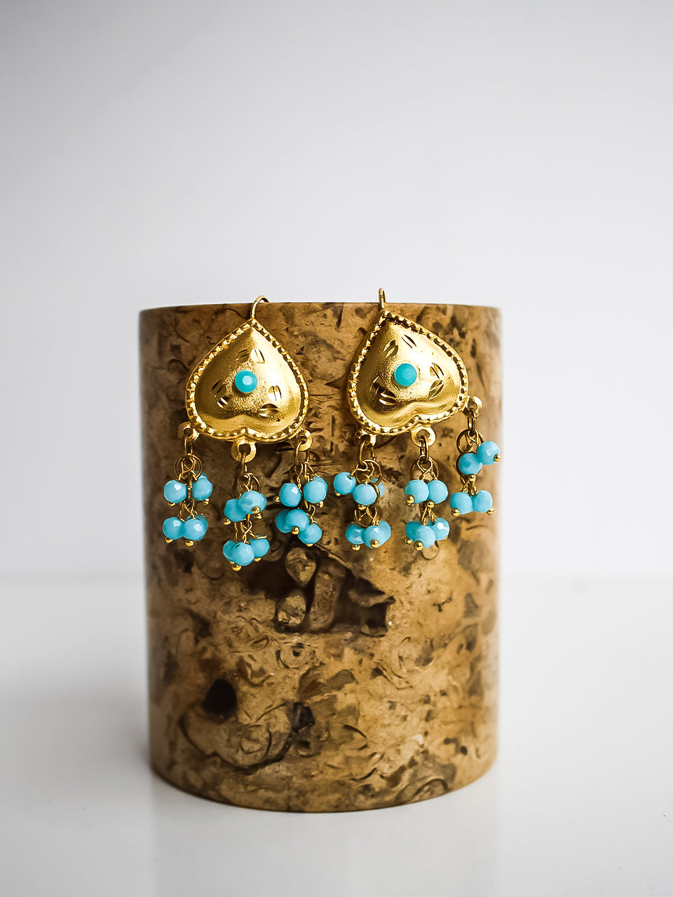Heart Drop Earring