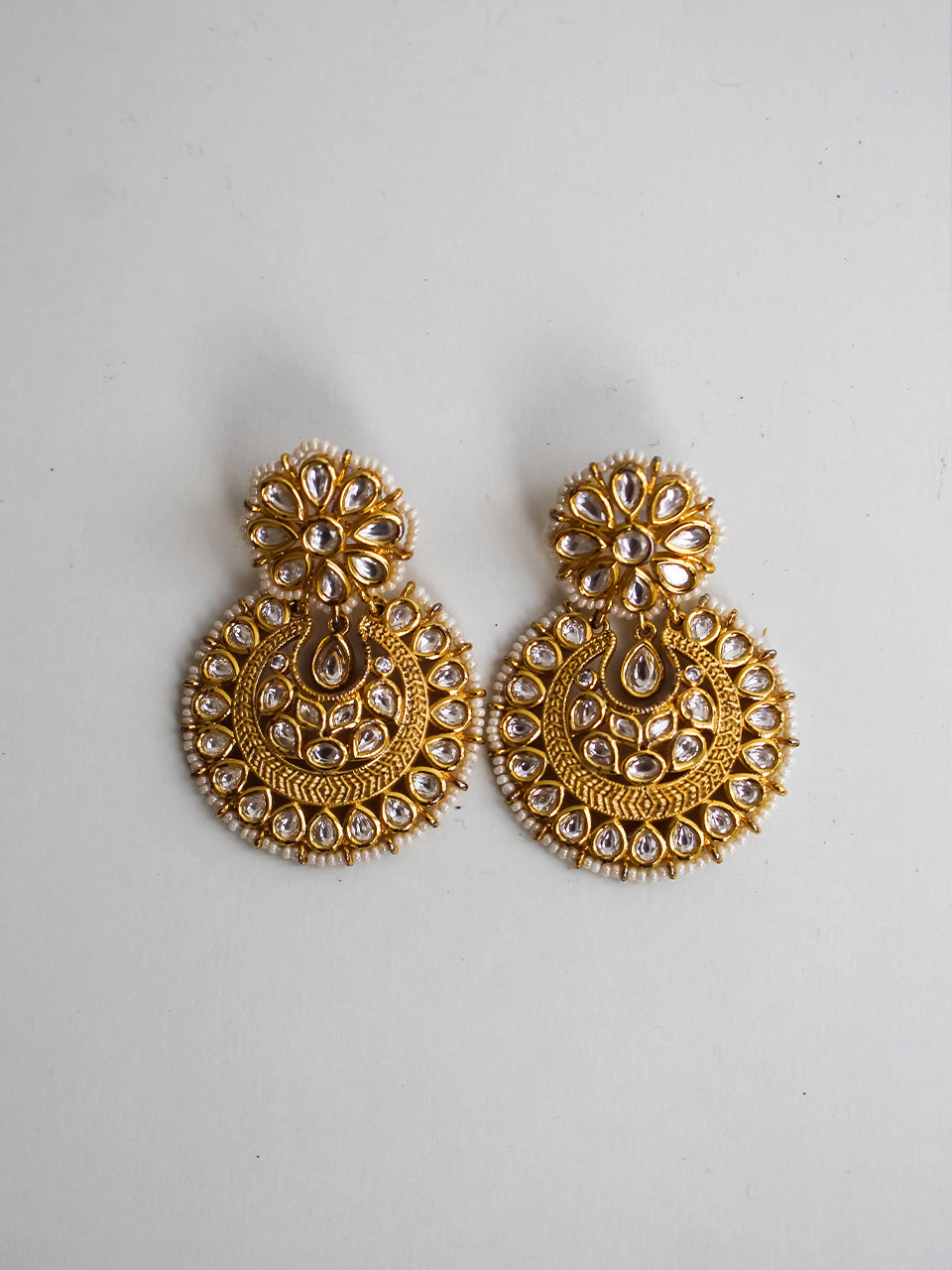 Kundan Chandbali Earring
