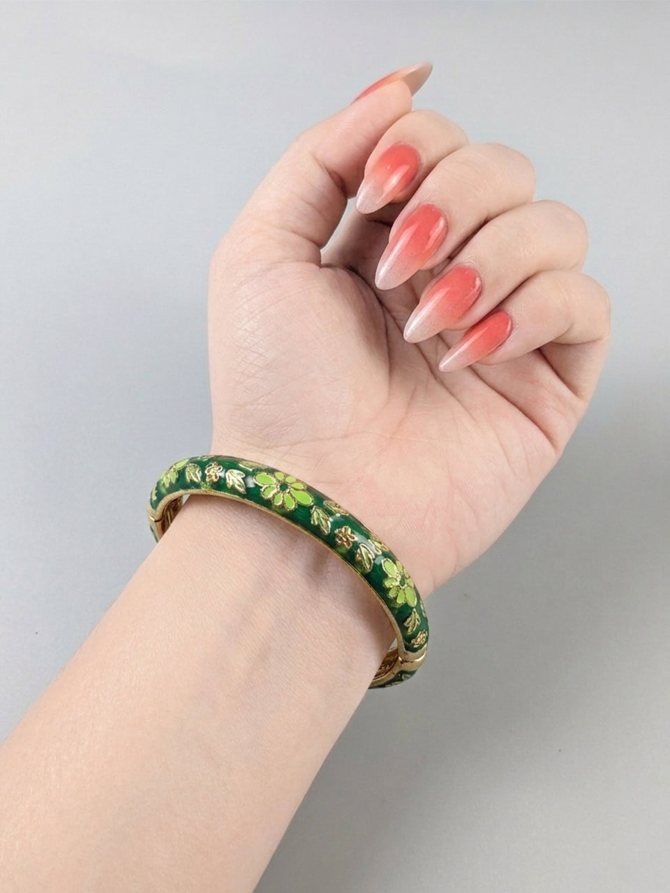 Meenakari Floral Bangle