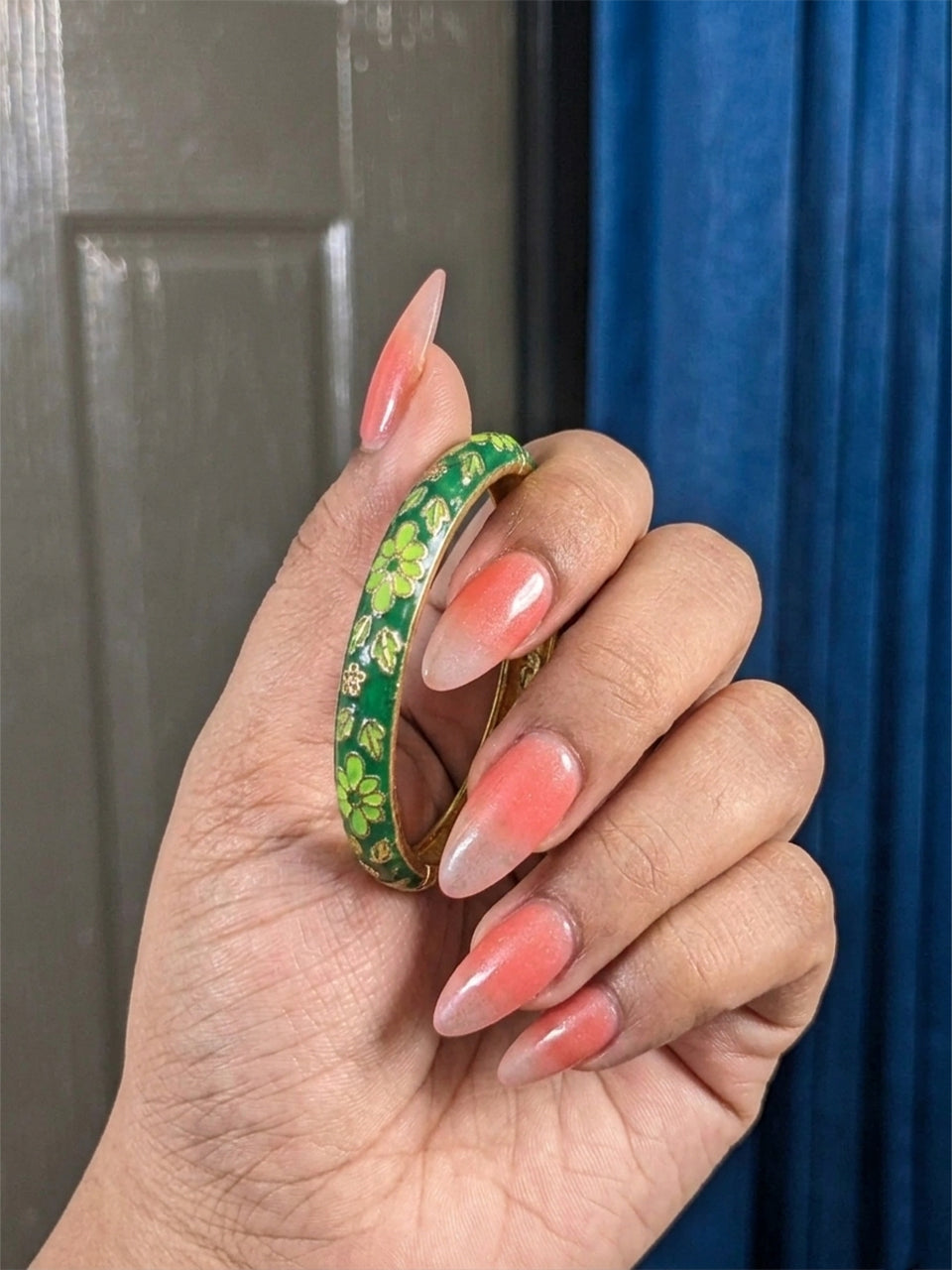 Meenakari Floral Bangle