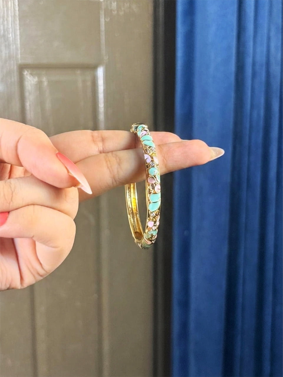Mint Blossom Bangle