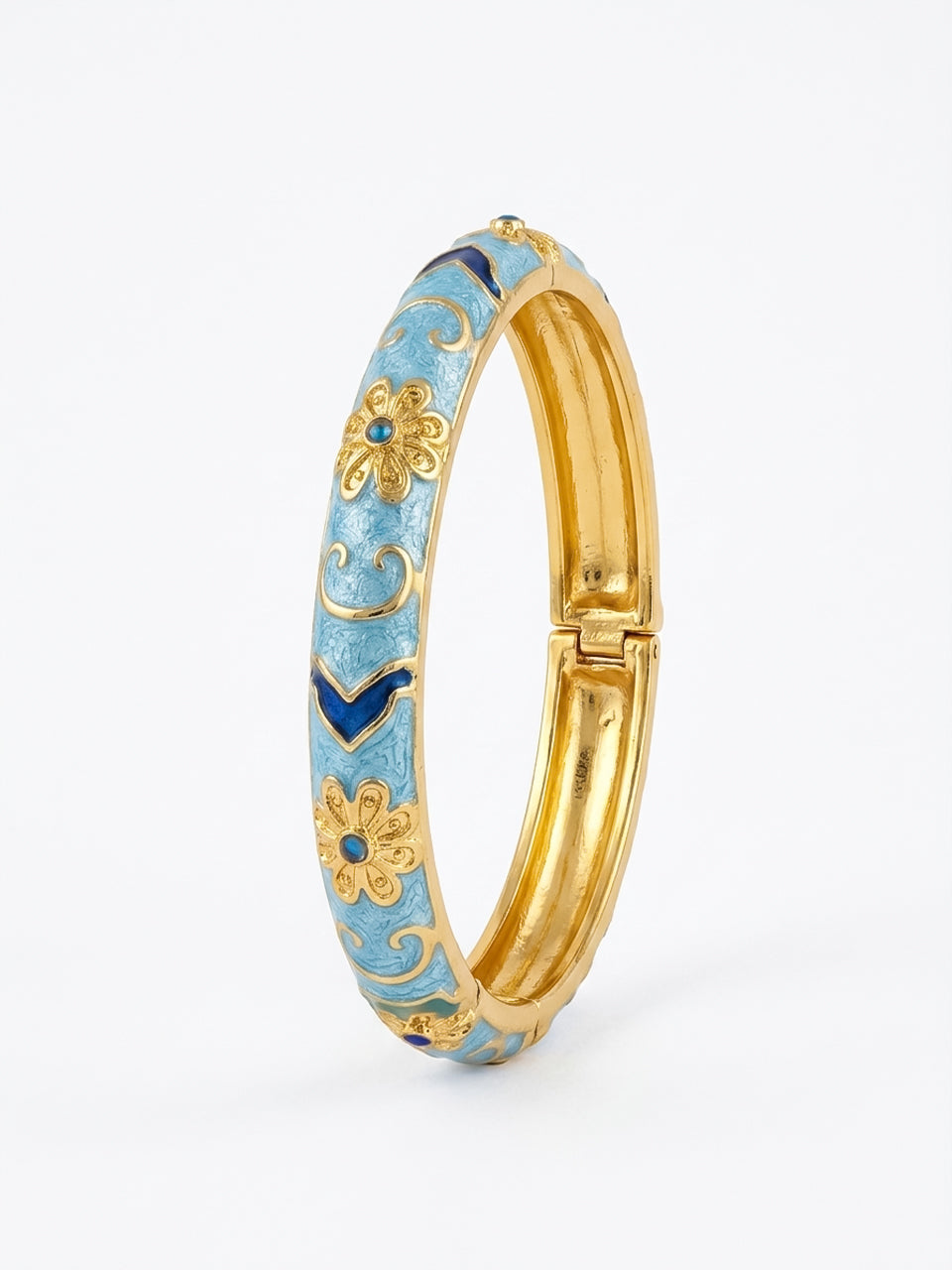 Ocean Floral Bangle