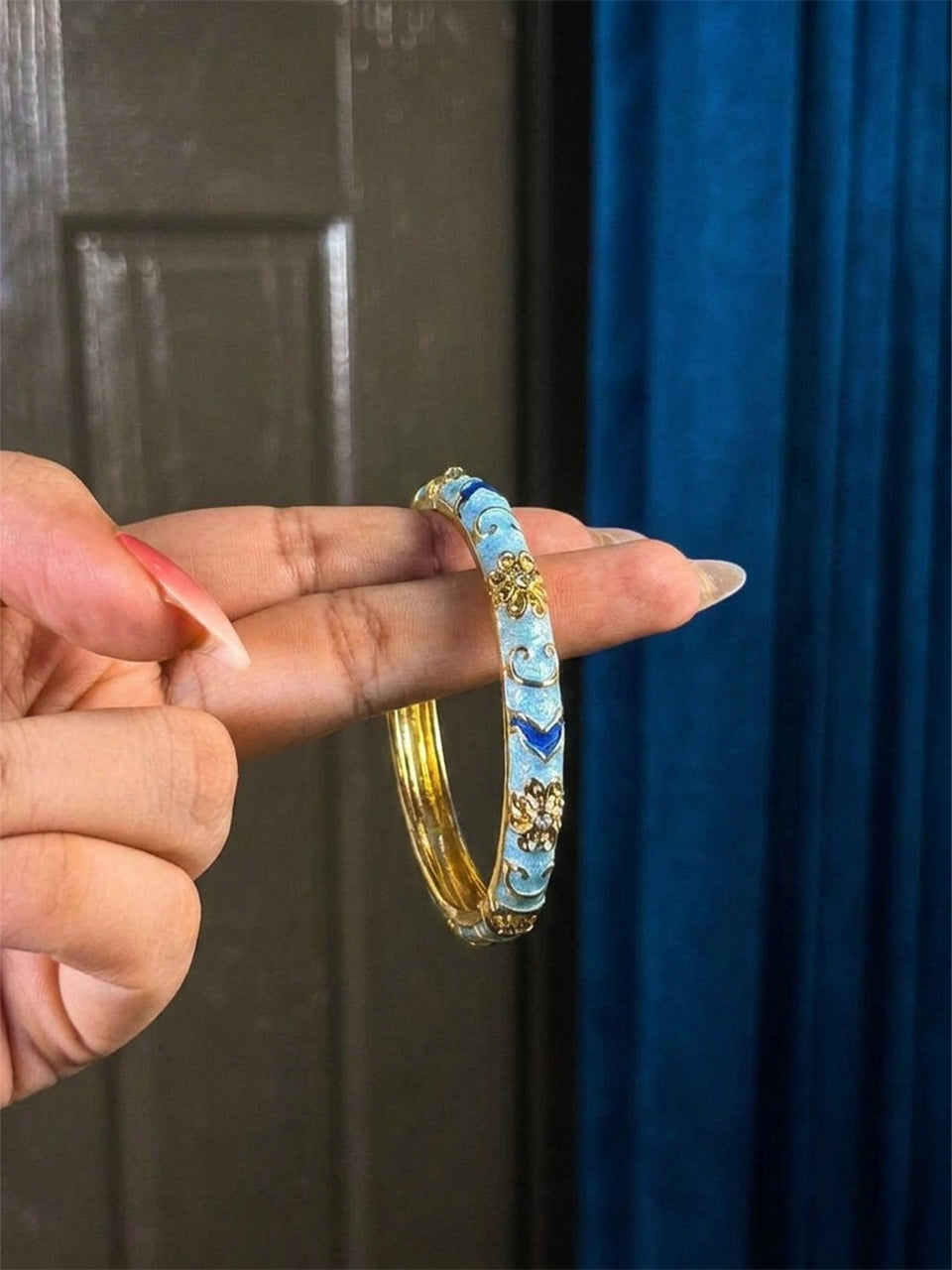 Ocean Floral Bangle