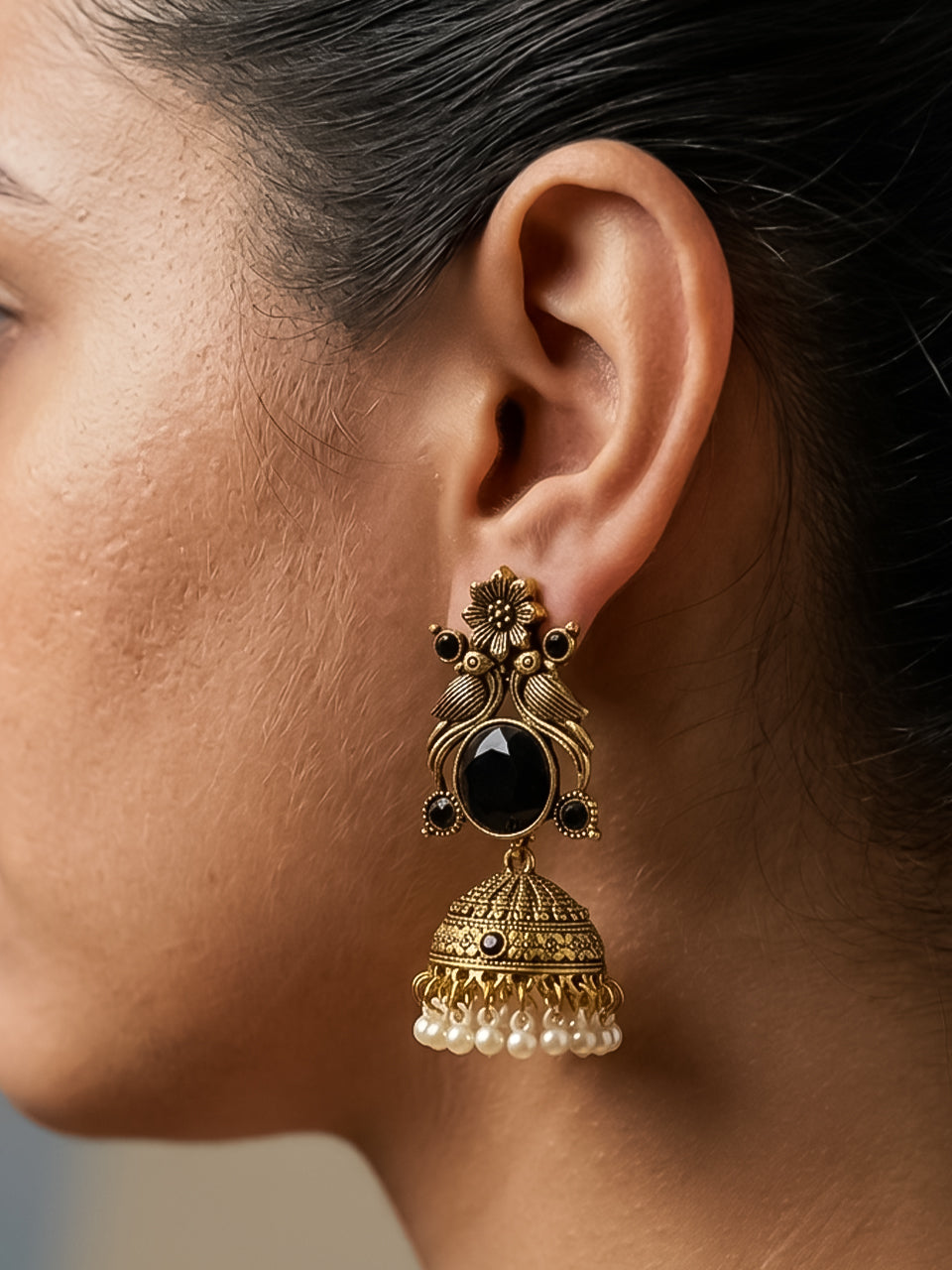 Peacock  Jhumka